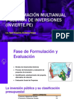 Fase de Formulación y Evaluación