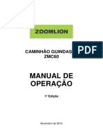 Manual de Operacao ZMC60 - ZOOMLION