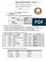 1920 7B-16 - Verbo - Ficha de Trabalho