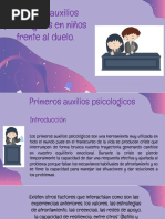 Primeros Auxilios Psicologicos (Duelo)