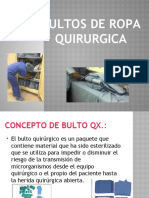 Bultos de Ropa Quirurgica