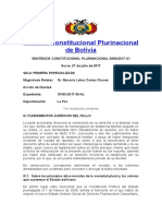 Sentencia Constitucional Plurinacional 0800