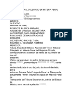 Tercer Tribunal Colegiado en Materia Penal Del Amparo Directo