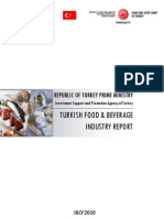 Turkish Food & Beverage Industry Report: Republic of Turkey Prime Ministry