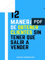 Doce Maneras de Obtener Clientes