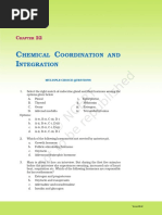 Chemical Coordination and Integration