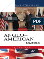 Historical Dictionary of Anglo-American Relations