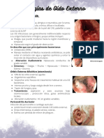 Patologías de Oído Externo