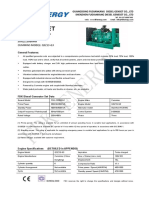 Data Sheet: Diesel Generator 400Kw 50HZ/1500RPM Cummins Model: Qsz13-G3