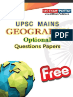 Ebook Upsc Mains Papers Geography (2010-2020)