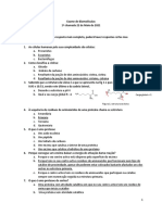 Exame de Biomoleculas 1 Chamada 2021 COM SOLUCOES