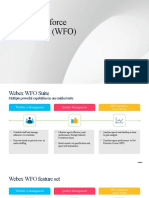 Webex Wfo Overview