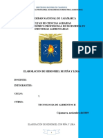 Elaboracion de Hidromiel de Piña y Lima