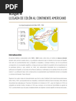 Llegada de Colón A América