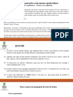 Considerações Sobre Preparações Com Massas Quebradiças