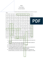 Repaso Primero Básico Sopa de Letras