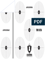 Alvo 7m Tiro Seta Oficial Academia