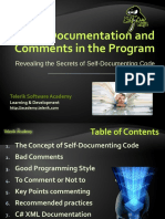 Code Documentation and Comments