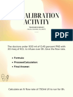 Group 1 IV Calibration