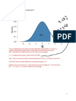 How Do Find An Area Under The Normal Curve? P (-3.03 Z 1.3) 0,902