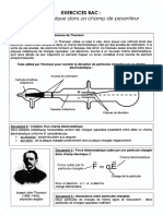 Ex BAC Etude Dynamique Champ