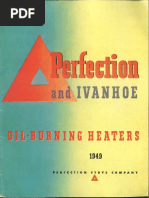 Perfection and Ivanhoe Oil-Burning Heaters 1949