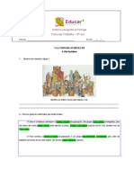 Ficha de Avaliacao Portugal No Sec XIII 2 HGP 5º Ano