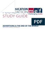 Advertising & The End of The World Study Guide