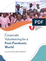 FULL REPORT Corporate Volunteering For The Post Pandemic World