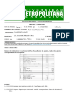 Examen Parcial I Contabilidad Practica III