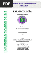 Seminario 12 - Módulo Taller Farmacología de La Diabetes Mellitus