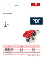 Quemador Riello - RL - 70 - 100 - 130 - Manual