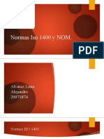 Normas Iso 1400 y NOM