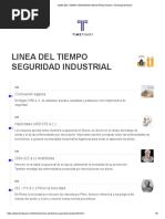 Linea Del Tiempo Seguridad Industrial Timeline - Timetoast Timelines