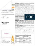 Etiqueta Nutri Chelates Boro