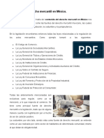 1.5.2 Contenido Del Derecho Mercantil y 1.5.3 Clasificación y Emumeración Legal de Los Actos de Comercio