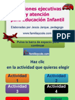 Funciones Ejecutivas Atencion Infantil