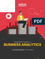 Upgrad Campus - Business Analytics Brochure