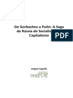 De Gorbachev A Putin: A Saga Da Rússia Do Socialismo Ao Capitalismo