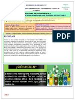 Actividad de Aprendizaje N°1 Eda7 2° Grado