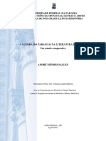 SALLES, Andre M. A Guerra Do Paraguai Na Literatura Didática em Estudo Comparativo