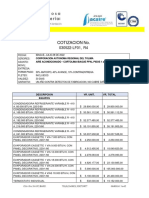 Cotizacion Aire Acondicionado Espinosa