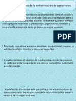 1.5 Actividades Principales de La Administración de Operaciones