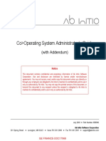 Co - Operating System Administrator Guide