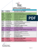 Academic Calendar 2022-2023 - Secondary - Official