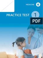 Oet Medicine Official Oet Practice Book 1 Cambridge TEST 1 F