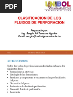 CLASIFICACION DE FLUIDOS DE PERFORACION 10 DE MAYO UNIBOL - Compressed