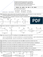 Lista Estudos - Ponto Reta e Plano 2022 2