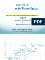Aula 01 - Inovacao & Sociedade e Indicadores de C&T