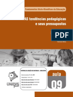 Aula 09 - As Tendências Pedagógicas e Seus Pressupostos